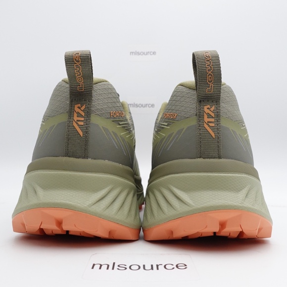 NEW Size 7 Women's LOWA Fortux Hiking Shoes 320693-7417 Seaweed/Apricot - Picture 5 of 7